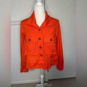 Cabi Orange Women's Utility Jacket size S